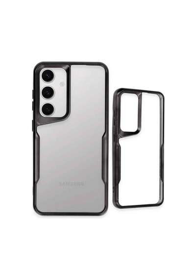 Samsung Galaxy S24 Uyumlu Kılıf Boyi Silikon Kapak - Siyah