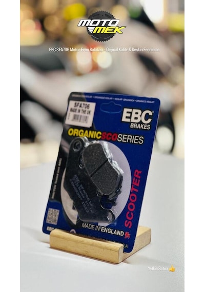 Yamaha X-max 300 Abs Tech Max Arka 19-20 Ebc Sfa706 Motor Fren Balatası  Kalite & Keskin