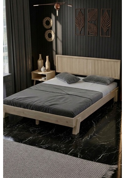 Ebruli Model Dikey Başlıklı Masif Ahşap Karyola Ve 2 Adet Komodin Kolay Kurulum Fırınlanmış İthal Sibirya Çamı 90x190 Yatak Uyumlu 2 Adet Komodin Ebruli Model Dikey Başlıklı Masif Ahşap Karyola Ve 2 Adet Komodin Kolay Kurulum Fırınlanmış İthal Sibirya Çamı 90x190 Yatak Uyumlu 2 Adet Komodin