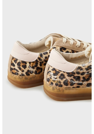 Moaconcept Bayan Ayakkabı Ic009 Leopar Leopar Kahverengi