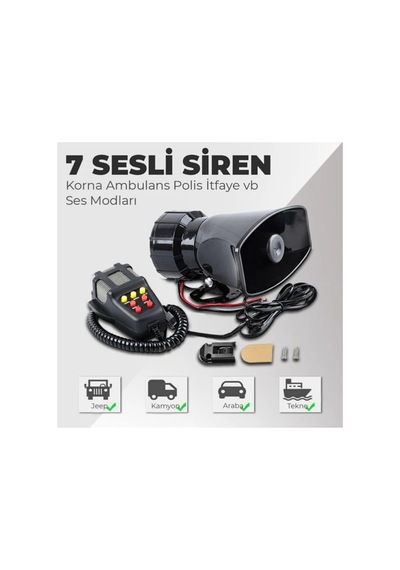 Sesli Siren Universal