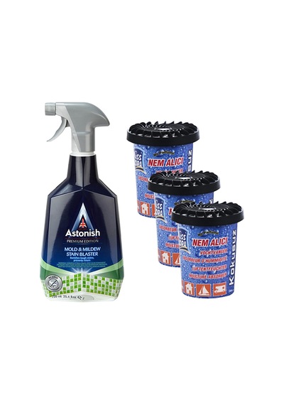 Astonish Küf Temizleyici 750 Ml +Miss Flora Nem Alıcı - Küf - Rutubet