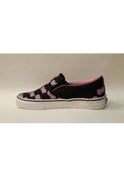Vans Classic Slip-On Eye2G4 Blk/Pnk-38 Siyah