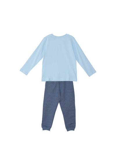 Denokids - Helikopter Erkek Çocuk Uzun Kollu T-shirt Pantolon Takım