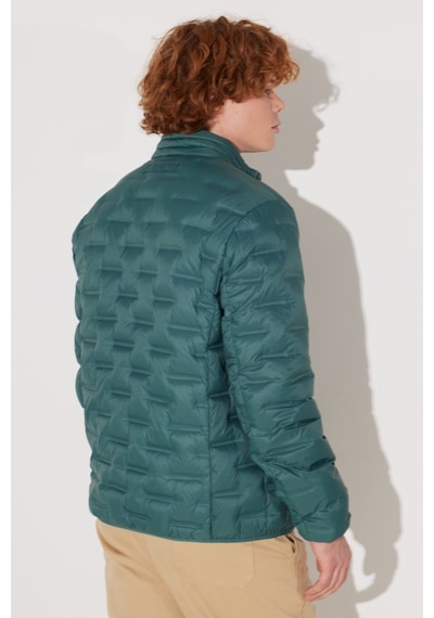 Lee Regular Fit Normal Kesim Dik Yaka Mint Yeşili Şişme Ceket L232287300 Yeşil