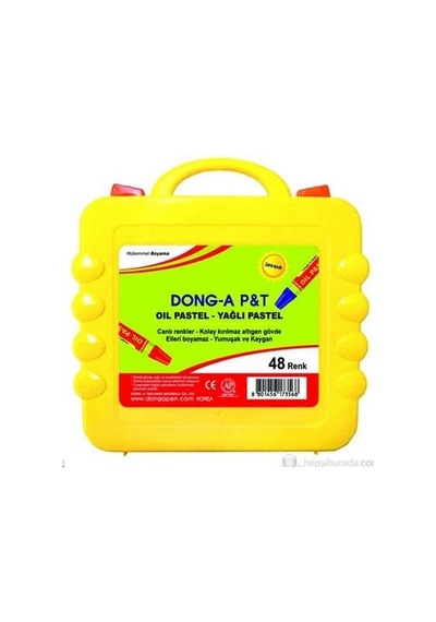 Dong A Donga Toru 48 Renk Pastel Boya Plastik Çantalı