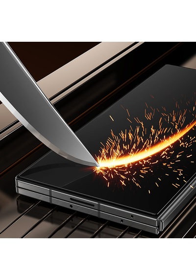 Galaxy Z Fold 8 Ultra Uyumlu Benks Glass Warrior Ar Cam Ekran Koruyucu Uygulama Aparatlı Şeffaf