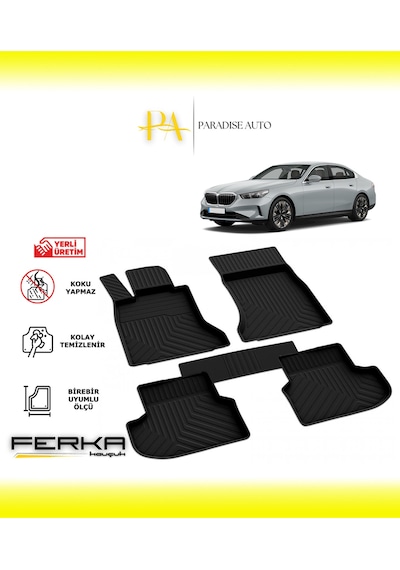 Bmw 5 Serisi G30 2017-2023 4d Havuzlu Paspas