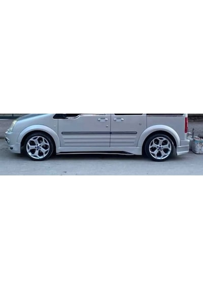 Ford Connect 2002-2013 Uyumlu Marşpiyel Boyasız Plastik Mat Siyah