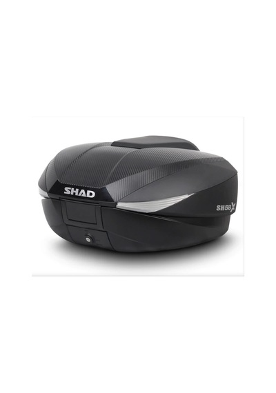 Shad Sh58x Carbon Genişleyebilen Premium Çanta Yamaha X-max 400 Uyumlu siyah