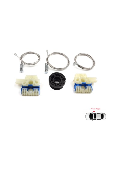 Ön Sağ Cam Kriko Seti Vw Golf 6 A6 5k1 Aj5 2008-20014 5-kapı İçin