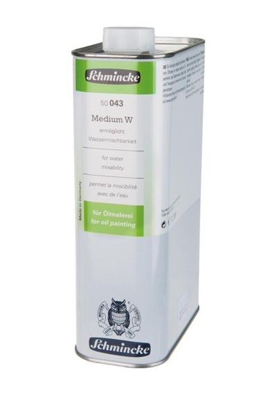 Schmincke : Medium W Yağlı Boyayı Su Bazlıya Çevirme Medyumu : 1000 Ml