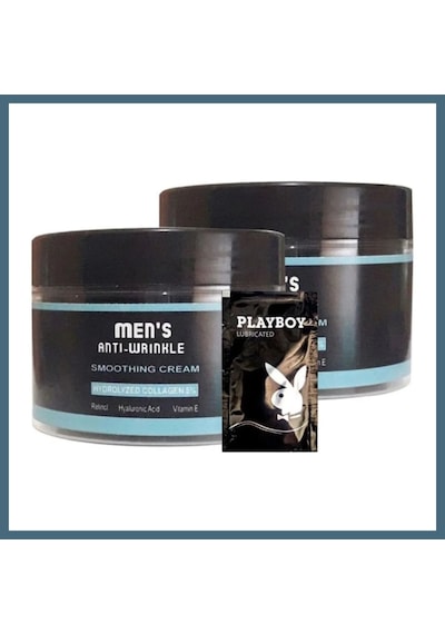 Agc Uygun Sepet Süper Mens 2tane 100 Ml Snmp20300 Antiwrinkle Erkek Yüz Cilt Kremi Smoothing Cream + Yanında Jel Agc