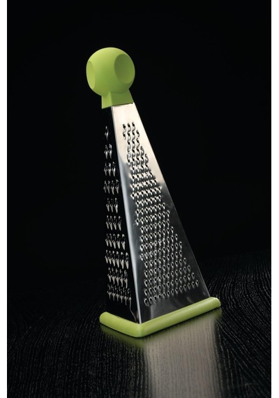 Essentials 3 Taraflı Rende 24cm Gri
