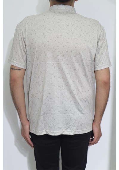 Santa Dmctekstil Erkek Desenli Klasik Kesim Rahat Kalıp Tek Cepli Gömlek Yaka Yakası Düğmeli T-shirt Koyu Bej Santa Dmctekstil Erkek Desenli Klasik Kesim Rahat Kalıp Tek Cepli Gömlek Yaka Yakası Düğmeli T-shirt Koyu Bej