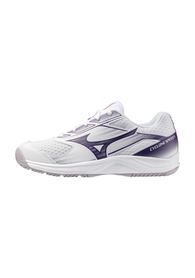 Mizuno Cyclone Speed 5 Kadın Voleybol Ayakkabısı Beyaz / Lacivert Çok Renkli
