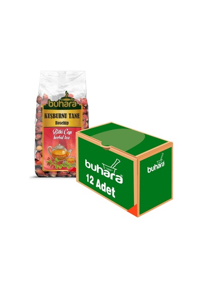Buhara Toptan Kuşburnu Çayı 150 Gr. X 12 Ad.