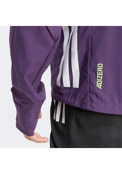 Adidas Adizero Running Erkek Mor Koşu Rüzgarlığı Jv7183