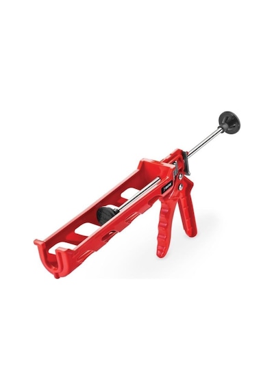 Sgs Plastik Silikon Tabancası Kırmızı Sgs273 Ekstra Güçlü