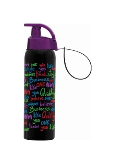 Herevin Matara Retro Askılı Desenli Yazılı 500 Ml Opak