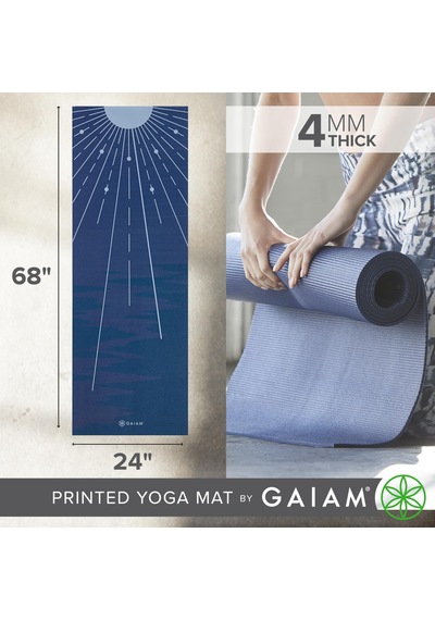 Gaiam 4 Mm Yoga Minderi, Kaymaz Egzersiz Ve Fitness Minderi Her T Diğer