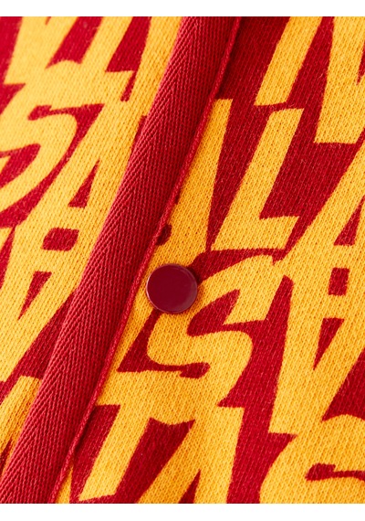 Gsstore Galatasaray Bebek Ceket B252038 Sarı - Kırmızı