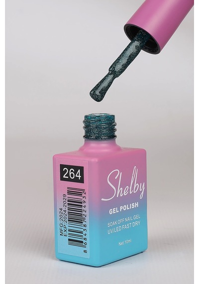 Shelby 10 Ml. A264 Disko Yaz Renk Kalıcı Oje