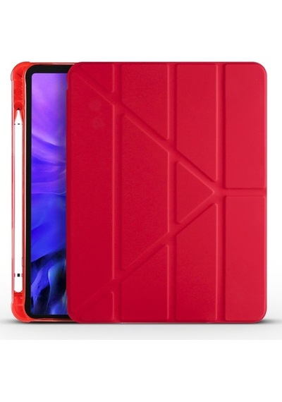 Apple Uyumlu iPad 5. Nesil Kılıf 9.7" Kalem Bölmeli Smart Standlı Kılıf