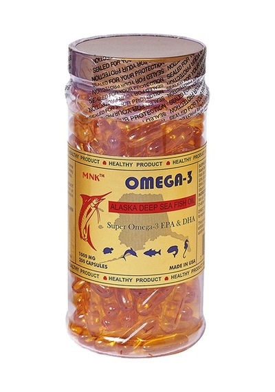 Mnk Omega 3 Balık Yağı 200 Softgel