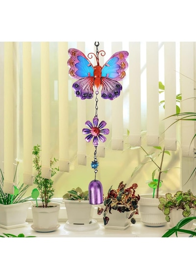 Feng Shui Hayat Ağacı Temalı Rüzgar Çanı Dış Mekan Bahçe Balkon Süsü Arkadaş Hediyesi 60 Cm. 40  Cm