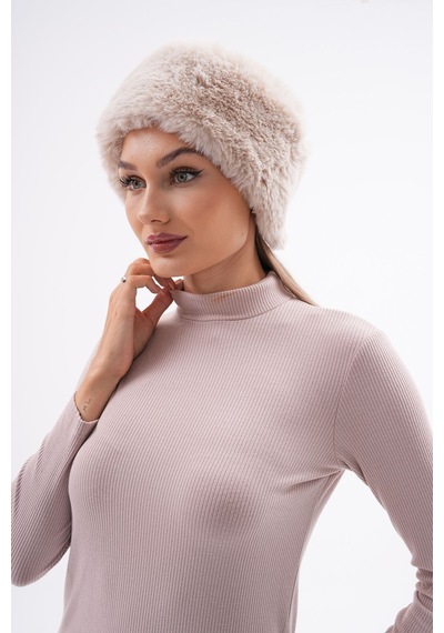 Ritagarcia Peluş Bandana Şapka