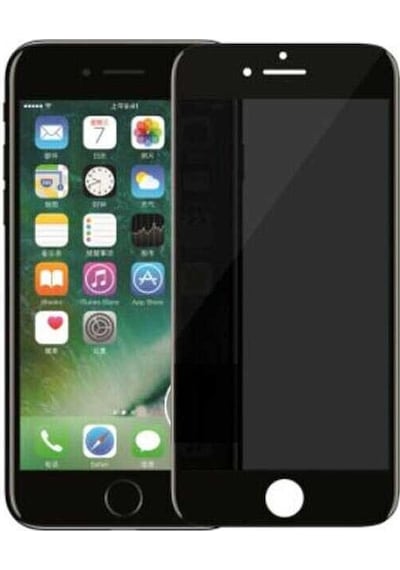Apple Uyumlu iPhone 6 Davin 5d Privacy Cam Ekran Koruyucu