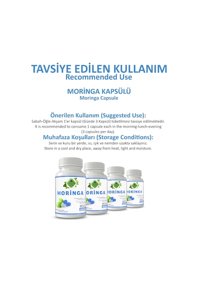 Gökçek Şifa Moringa 60 Kapsül