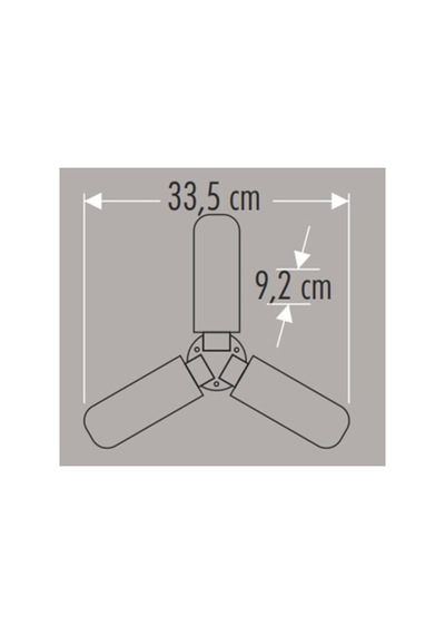 Tr Ct 1152 42w Led Pervane Ampül 6400k Beyaz Işık Genel