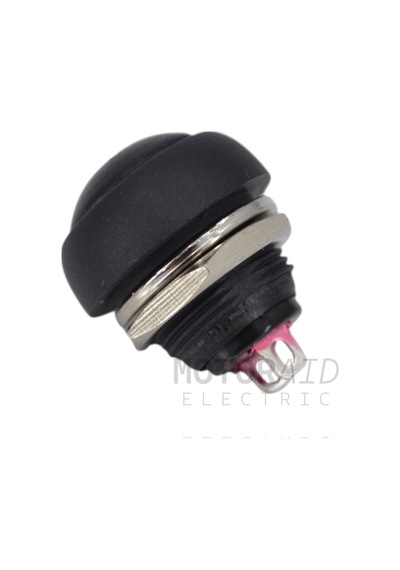 12mm Siyah Plastik Küçük Push Buton Yaylı Mt-any32