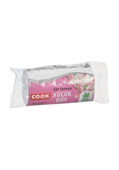 Kokulu Çöp Torbası, Küçük Boy Bahar Çiçekleri 40 X 47 Cm 30 Adet/rulo 2li Paket