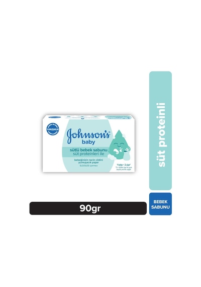 Johnson's Baby Sütlü Bebek Sabunu 90 G Çok Renkli