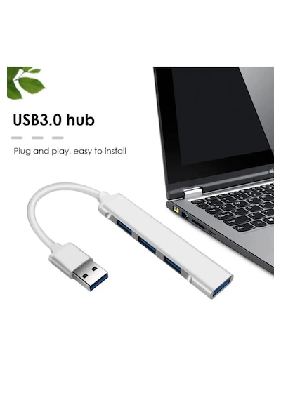 4 Port Usb 3.0 Hub Çevirici Çoğaltıcı Çoklayıcı Çoklama 4 Portlu