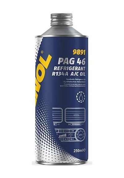 Mannol 9891 Pag 46 Refrıgerant A/c Oil 250 Ml-r13a-r1234yf Klima Yağı