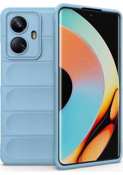 Cosmotex Newface Realme 10 Pro 5g Kılıf Optimum Silikon - Sky Blue