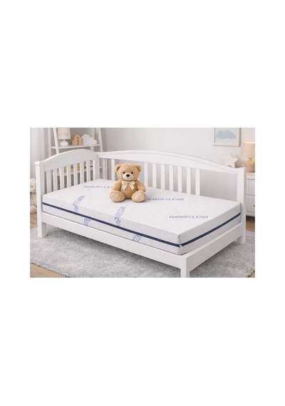 Artex 10cm Süngerli Bebek Çocuk Beşik Yatağı Nano 70x130 Yıkanabilir Kılıflı Park Yatak Oyun Parkı Genel