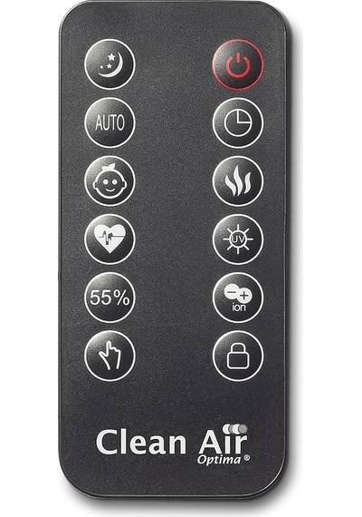 Clean Air Optima Ca607b Ultrasonik Hava Nemlendirici 65 M² 480 Ml/h Ionizer Aromaterapi Hava Temizleme Cihazı Siyah