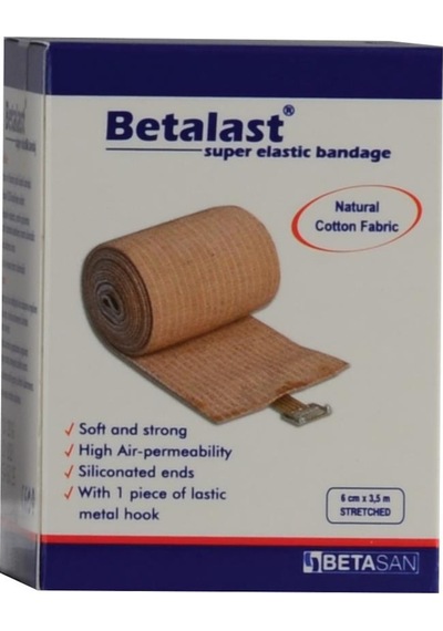 Betasan Betalast Süper Elastik Bandaj 6 CM x 3.5 M