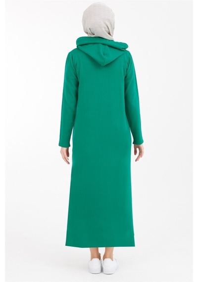 Armine Trend Triko Elbise 22KD902 Netfi Yeşil