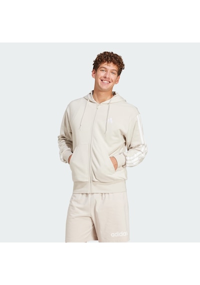 Adidas Je6340 M 3s Ft Fz Hd Erkek Tracktop Krem