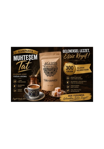 Mihman Türk Kahvesi 100 Gr X 3 Paket