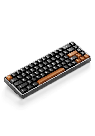 Akko Mod68 He Misty Black Brown %65 Astrolink Magnetic Switch 8k Hz Hall Effect Hotswap Argb Kablosuz İngilizce Mekanik Gaming Klavye