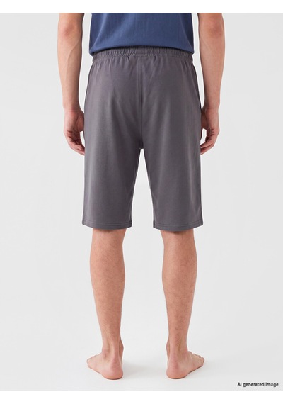 Lc Waikiki Lc Waıkıkı Gri Standart Kalıp Erkek Pijama Alt Şort