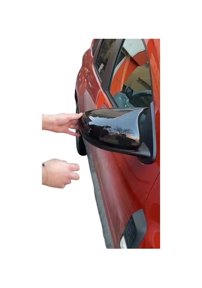 Dacia Sandero Yarasa Ayna Kapağı Batman Parlak Siyah Piano Black