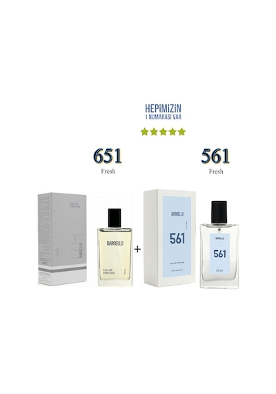 651 + 561 Erkek Parfüm Edp 50 Ml Fresh - Mnms651561 Aromatik
